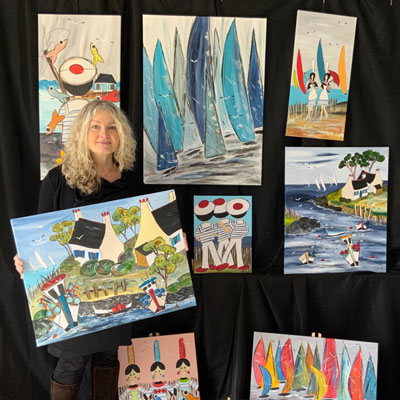 Anne Le Sommer artiste peintre Morbihan