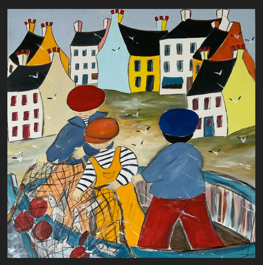 Artiste peintre Morbihan Anne Le Sommer