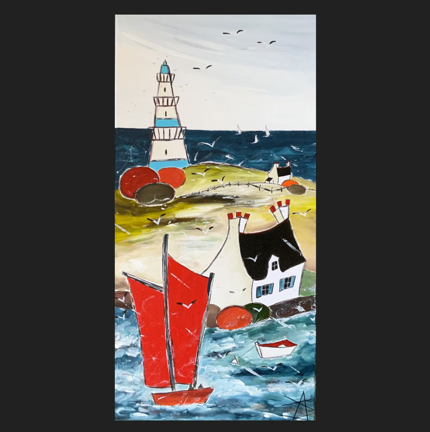 Artiste peintre Morbihan Anne Le Sommer