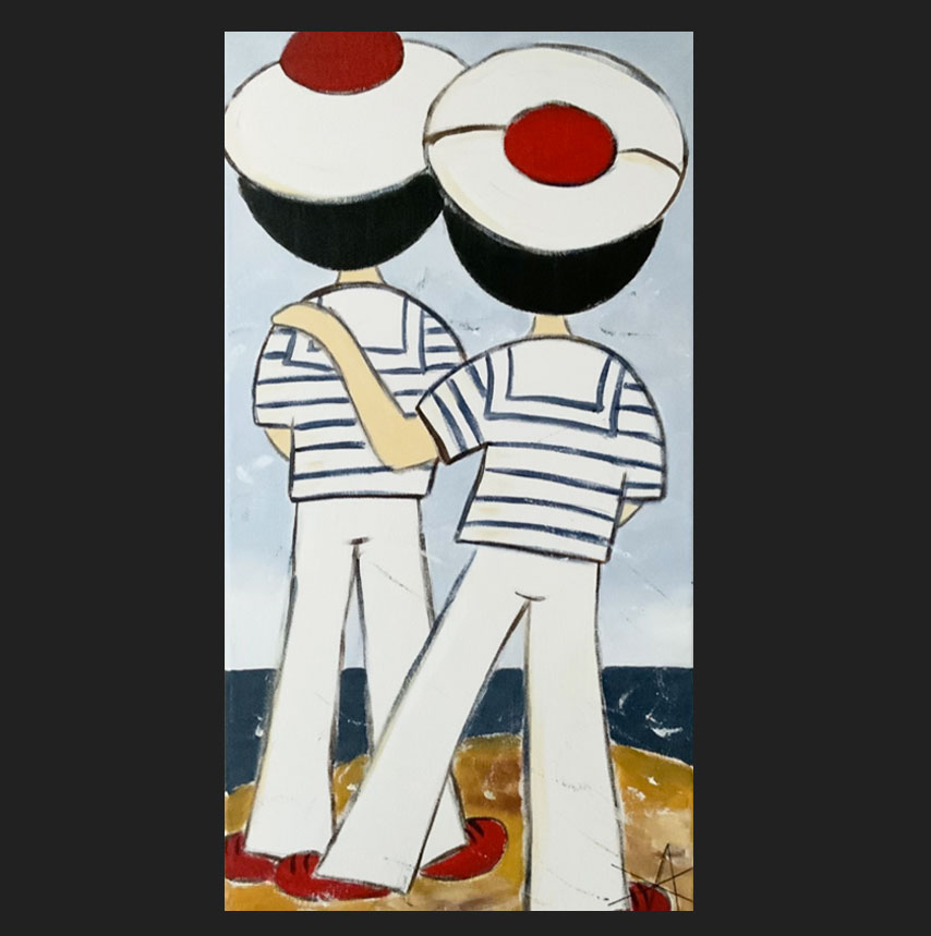 Artiste peintre Morbihan Anne Le Sommer