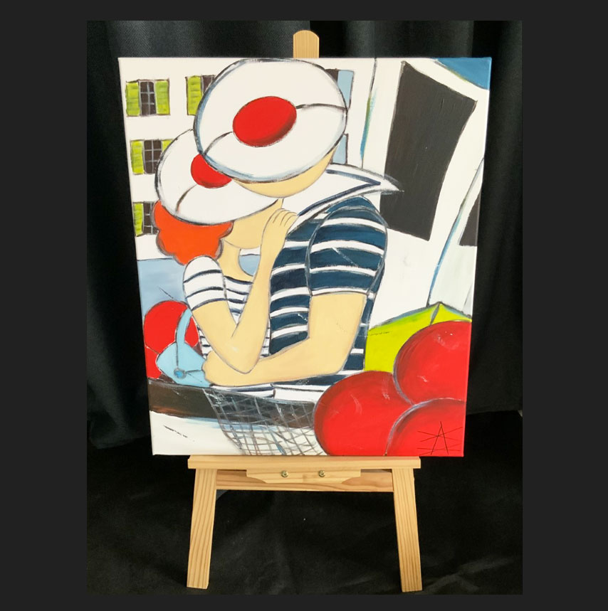 Artiste peintre Morbihan Anne Le Sommer
