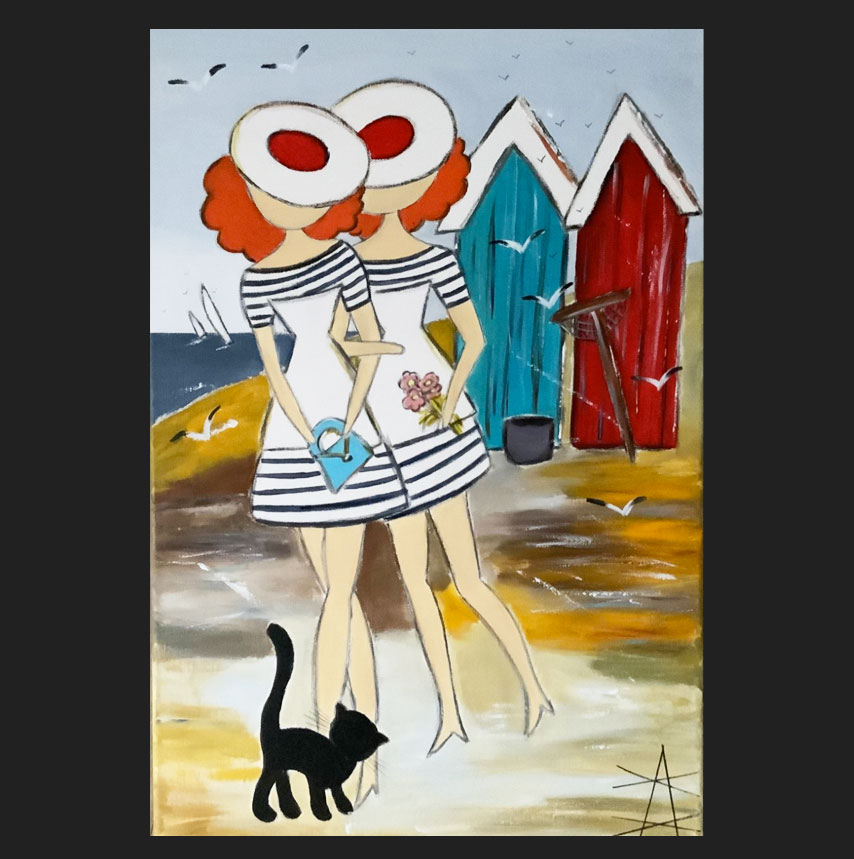 Artiste peintre Morbihan Anne Le Sommer