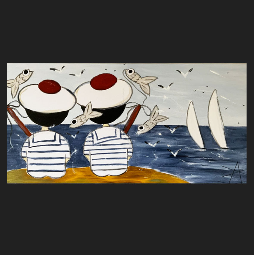 Artiste peintre Morbihan Anne Le Sommer