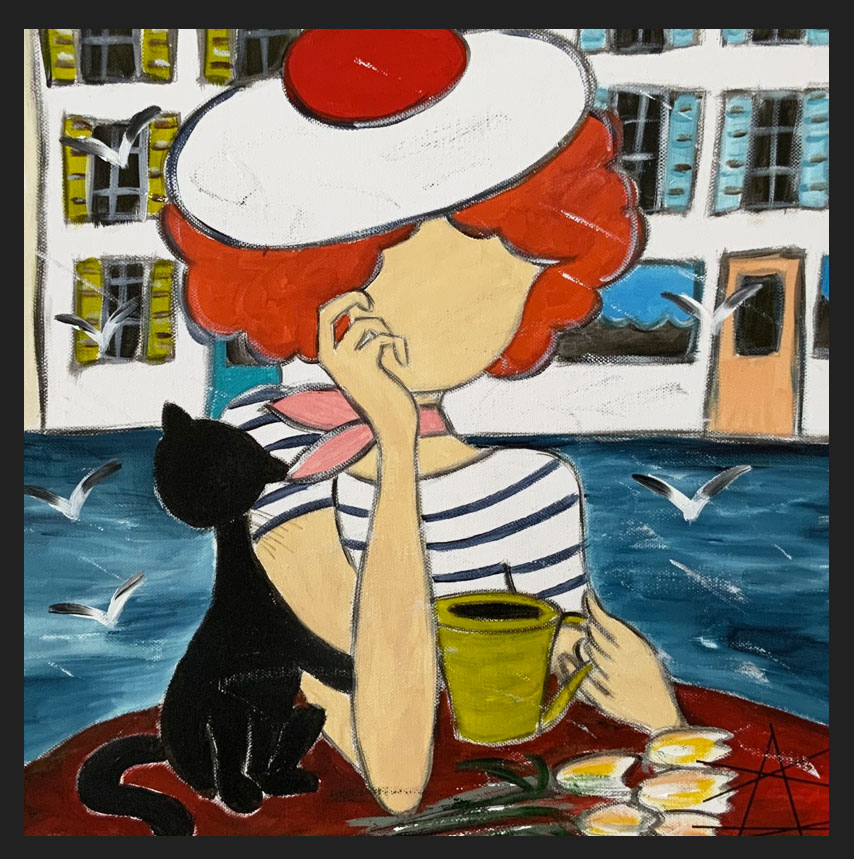 Artiste peintre Morbihan Anne Le Sommer