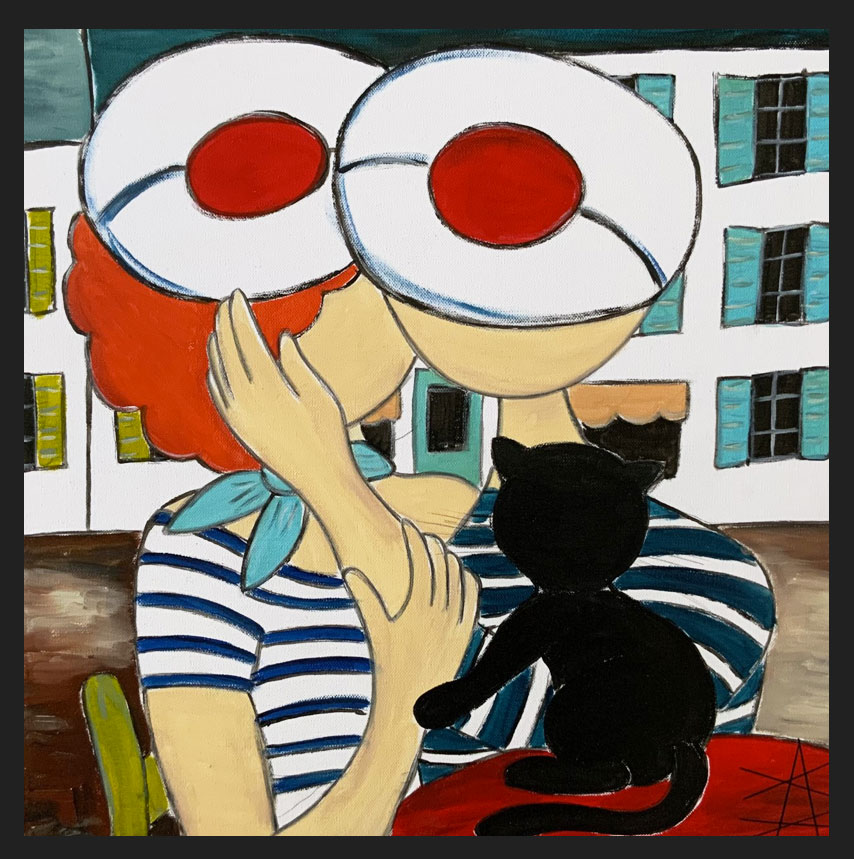 Artiste peintre Morbihan Anne Le Sommer