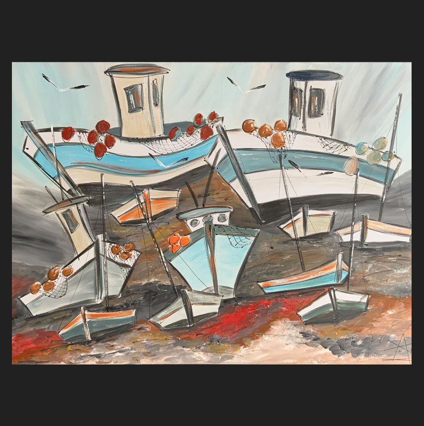 Artiste peintre Morbihan Anne Le Sommer