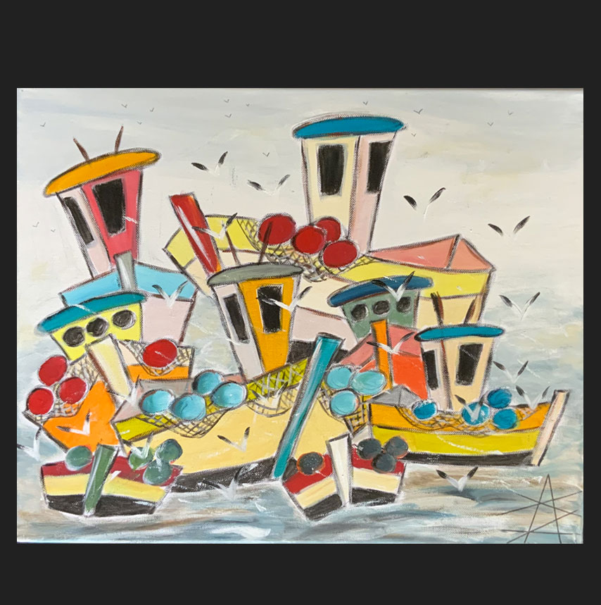 Artiste peintre Morbihan Anne Le Sommer