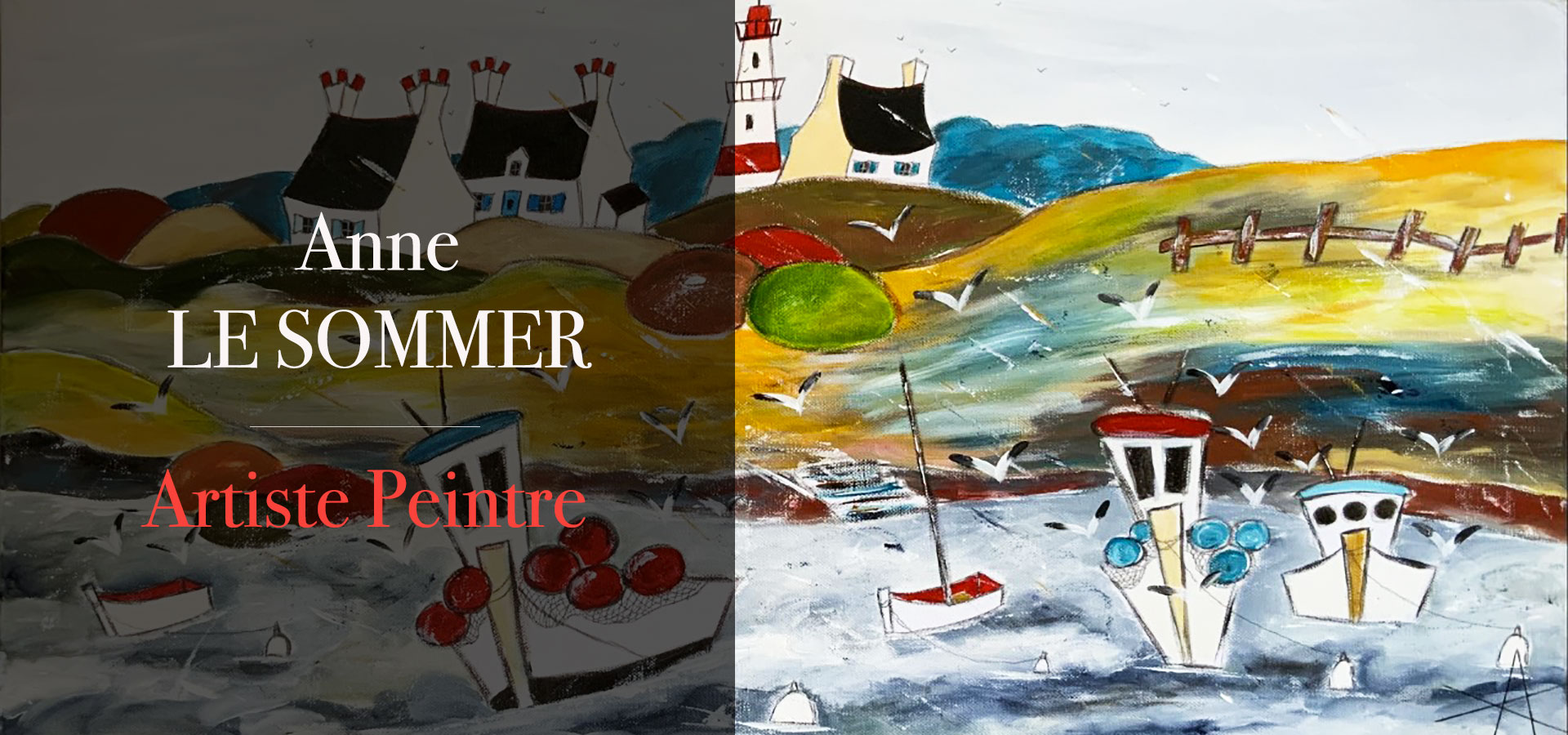 Anne Le Sommer artiste peintre Morbihan